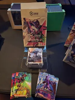 Gundam Card Game Bundle - Booster Box Is Sealed - Starter Decks Are Opened - Image 4