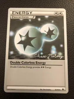 Double Colorless Energy - 92/99 - 2012 World Championship Card - Chase Maloney - Image 1