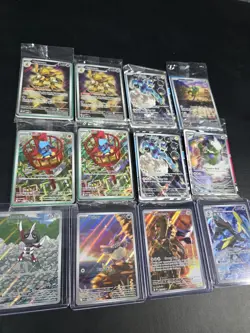 Pokemon TCG Sealed PROMO Assorted Card Lot IR SAR Riolu Alakazam MEGA - Image 1