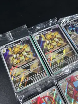 Pokemon TCG Sealed PROMO Assorted Card Lot IR SAR Riolu Alakazam MEGA - Image 3