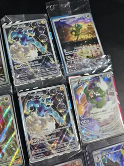 Pokemon TCG Sealed PROMO Assorted Card Lot IR SAR Riolu Alakazam MEGA - Image 4