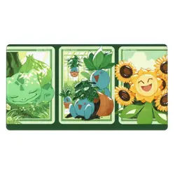 Bulbasaur - Board Card Game Pokemon Playmat Game Mousepad Play Mat of TCG 3934 - Image 2