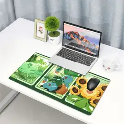 Bulbasaur - Board Card Game Pokemon Playmat Game Mousepad Play Mat of TCG 3934 - Image 3