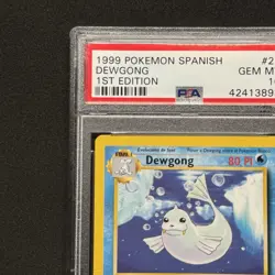 PSA 10 1st Edition Base Set Dewgong 25/102 1999 Pokemon WOTC VTG Card LOW POP 14 - Image 5