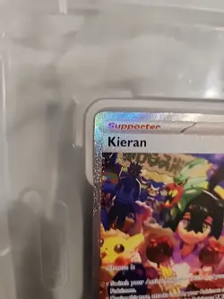 Pokemon TCG Kieran Holo Card Twilight Masquerade 218/167 Sv06 - Image 3