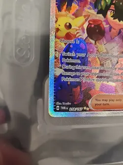 Pokemon TCG Kieran Holo Card Twilight Masquerade 218/167 Sv06 - Image 5