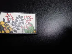 Pokemon Traditional Poker Playing Card Hanafuda Scyther Electabuzz #1 NM-orNM/EX - Image 3