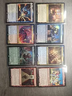 MTG Magic Marvel's Spiderman Lot of 32 Rares and Foil Rares NM/M - Image 1