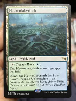 GERMAN FBB Hedge Maze • Murders at Karlov Manor • Pack Fresh • Mtg (1862) - Image 1