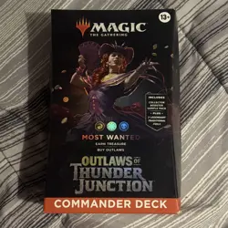 Outlaws of Thunder Junction: Commander Deck Most Wanted MTG - Image 1