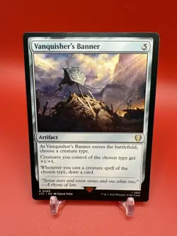 MTG Vanquisher’s Banner 0289 Regular LOTR Commander NM - Image 1