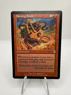 MTG - Burning Sands - Odyssey - Image 1