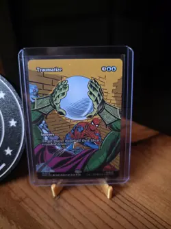 2025 Magic The Gathering MTG Marvel EN Non Foil M 0015 Traumatize KM035 - Image 2