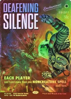 Deafening Silence Foil Edge of Eternities Special Guests NM MTG - Image 1