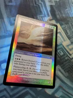 MTG Foil Eternal Dragon EX/LP Scourge - Image 5