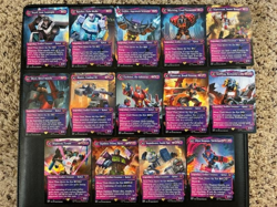 MTG- Transformers BOT Full Complete Shattered Glass Set - (14 Cards) - Image 1