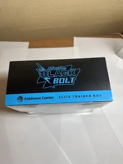 Pokemon TCG: Black Bolt Pokemon Center PC Elite Trainer Box ETB W/ Plastic Case - Image 3