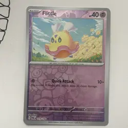 Pokemon - Flittle - 079/182- Reverse Holo - Paradox Rift-NM - Image 1