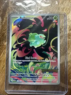 Bulbasaur Mega Evolution 133/132 Black Star Promo Stamped Pokemon TCG *Sealed - Image 1
