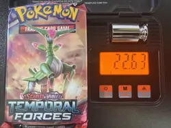 Pokemon Temporal Forces Booster Pack Sealed 22.63g 3.70mm Heaviest! - Image 1
