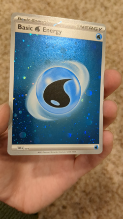 Pokemon 151 HD Cosmos Holo Basic Water Energy Master Set - Image 2