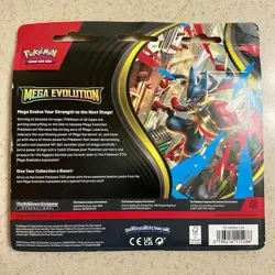 Pokemon Mega Evolutions Golduck 3 Pack Blister Lot Of 3 Sealed - Image 3