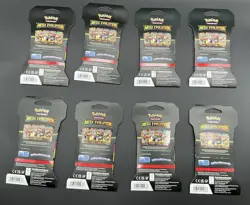 Pokemon TCG Mega Evolution Sleeved Booster Pack Lot of 8 - Image 2