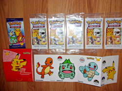 New 5 Packs POKEMON General Mills 25th Anniversary + Pack 2021 McDonalds Pokemon - Image 2