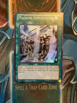Yugioh! Machine Duplication LCYW-EN145 Super Rare Unlimited NM - Image 1