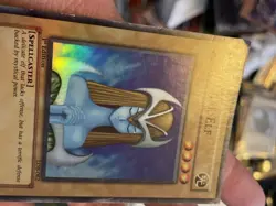 YuGiOh Mystical Elf LOB-062 1st edition Super Rare Asian English MP - Image 3