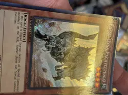 Yugioh! Fossil Dyna Pachycephalo SGX4-END02 SECRET RARE SPEED DUEL VLP - Image 3