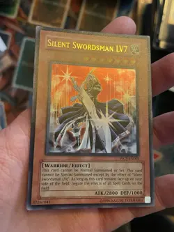 Silent Swordsman LV7 WC5-EN001 VLP yugioh - Image 3
