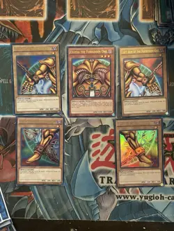 Exodia The Forbidden One YGLD Complete 5 Pieces Ultra Rare Unlimited LP YUGIOH - Image 1