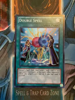 Double Spell - LCYW-EN065 - Super Rare - Unlimited Edition NM Yugioh - Image 1