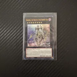 Yugioh Dingirsu, the Orcust of the Evening Star RA01-EN040 UR 1st Edition NM - Image 1