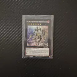 Yugioh x3 Dingirsu, the Orcust of the Evening Star RA01-EN040 SR 1st Edition NM - Image 1
