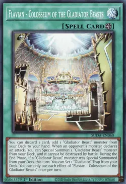Yugioh - Flavian - Colosseum of the Gladiator Beasts - Common - SUDA-EN060 - NM - Image 1