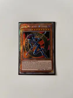 Yugioh Dark Magician of Chaos (Platinum Secret Rare) RA03-EN134 1st Ed NM - Image 1