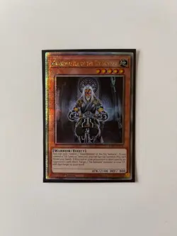 Yugioh Grandmaster of the Six Samurai (Quarter Century Secret Rare) RA03-EN174 - Image 1