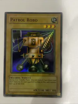 Yugioh Patrol Robo Tp1 Super Rare Faded Nm Condition - Image 1
