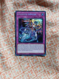 Yugioh! Dominus Impulse 2025 Mega-Pack MP25-EN116 Prismatic Secret Rare - Image 1