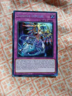 Yugioh! Dominus Impulse 2025 Mega-Pack MP25-EN116 Prismatic Secret Rare - Image 3