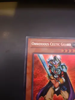 (57) Yugioh TCG #CT1-EN006 Obnoxious Celtic Guard Limited Edition Secret HP/DMG - Image 4