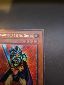 (57) Yugioh TCG #CT1-EN006 Obnoxious Celtic Guard Limited Edition Secret HP/DMG - Image 5
