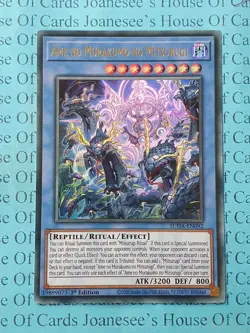 SUDA-EN092 Ame no Murakumo no Mitsurugi Ultra Rare Yu-Gi-Oh Card 1st Edition New - Image 1