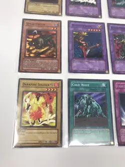 Yugioh Vintage Card Lot All 1st Edition, Commons & 2 Rares MRD MRL PSV LOD LP-MP - Image 4