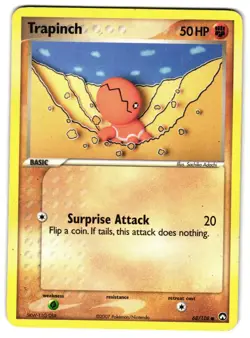 TRAPINCH 68/108 - HP - POWER KEEPERS COMMON ENGLISH POKEMON CARD - Image 1