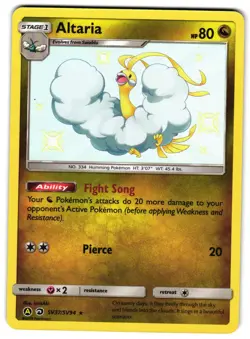 ALTARIA SV37/SV94 - NM - HIDDEN FATES SHINY VAULT SHINY ENGLISH POKEMON CARD 1 - Image 1