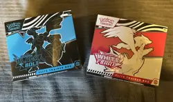 Pokemon TCG Cards Black Bolt & White Flare Elite Trainer Boxes Sealed Lot Of 2 - Image 1