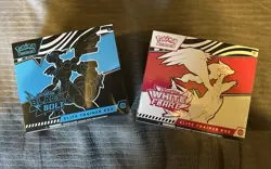 Pokemon TCG Cards Black Bolt & White Flare Elite Trainer Boxes Sealed Lot Of 2 - Image 2